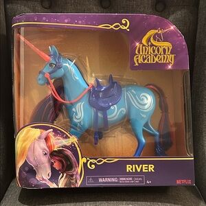 NEW 🆕 Unicorn Academy 11” River Blue Toy